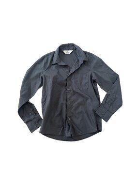 H&M Kids Boy's Long Sleeve Button Shirt Grey ( 9-10 yrs )